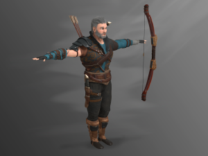 archer 3D मॉडल