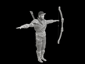 archer 3D मॉडल