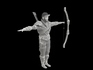 archer 3D Model