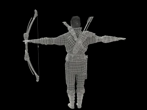 archer 3D Model