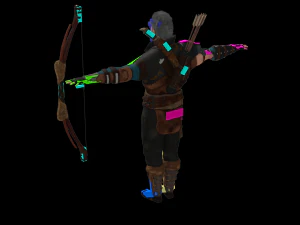 archer 3D Model