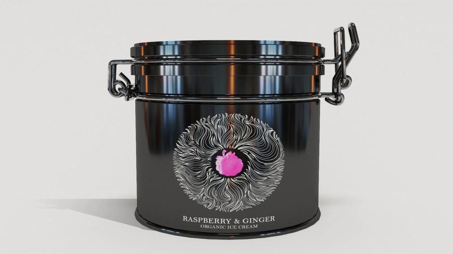 크림용 항아리 3D 모델 .c4d .max .obj .3ds .fbx .stl .blend 