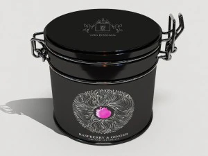 크림용 항아리 3D 모델