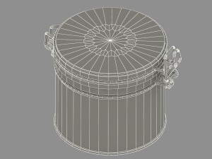 jar for cream Modelo 3D