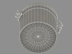크림용 항아리 3D 모델