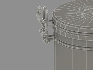 jar for cream Modelo 3D