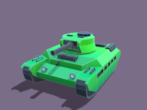 stylized tanks pack low-poly Modèle 3D