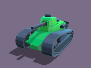 stylized tanks pack low-poly Modèle 3D