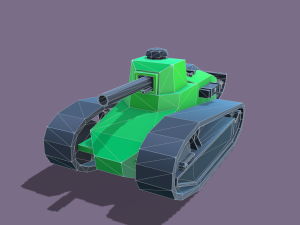 stylized tanks pack low-poly Modèle 3D