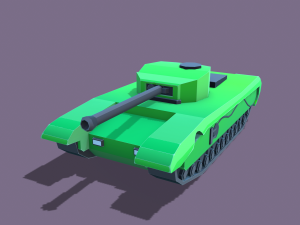 stylized tanks pack low-poly Modèle 3D