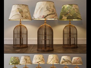 bird cage 3D मॉडल
