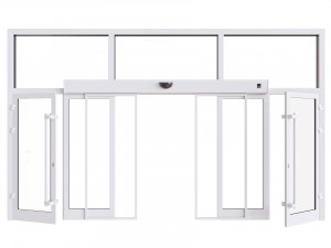 aluminium door Model 3D