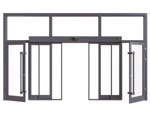 aluminium door 3D Model