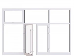 aluminium door 3D Model