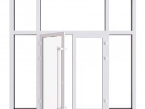 aluminium door 3D Model