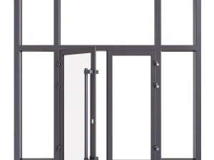 aluminium door 3D Model