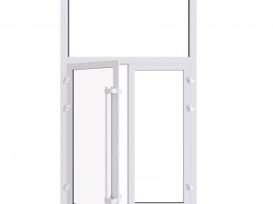 aluminium door Model 3D