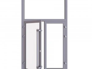 aluminium door 3D Model