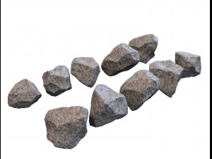 landscaping stone 3D Модель