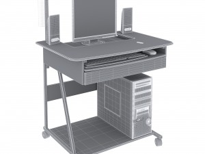 computer desks Modelo 3D
