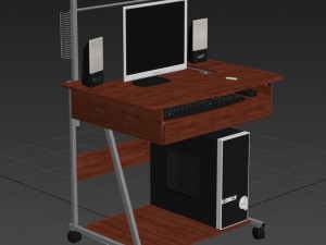 computer desks Modelo 3D