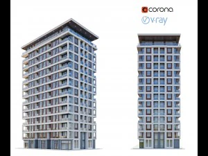 residential building 3D Model