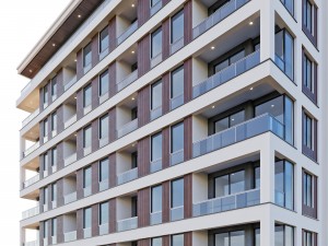 residential building 3D 模型