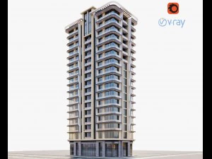 сучасний житловий будинок 3D Модель