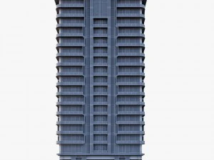 modern residential building 3D Model