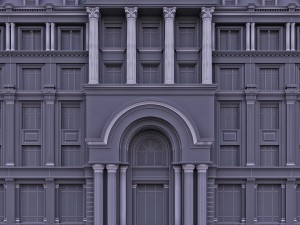 commercial building Modelo 3D