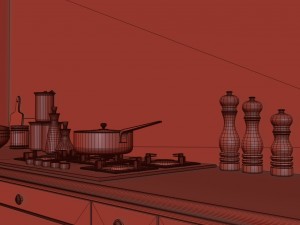 kitchen 3D Модель