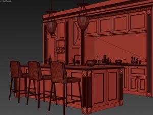kitchen 3D Модель