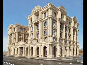 Geb&auml;ude 3D Modell