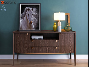 new classic commode-dantone home 3D Модель