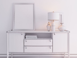 new classic commode-dantone home 3D Modell
