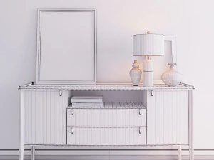 new classic commode-dantone home 3D Model