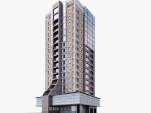 modern building 3D Модель