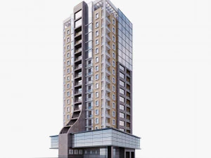 edificio moderno Modello 3D