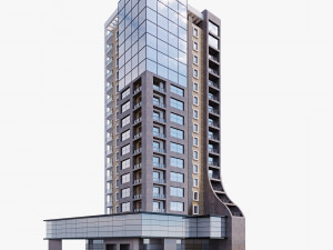 modern building 3D Model