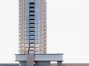 modern building 3D Model