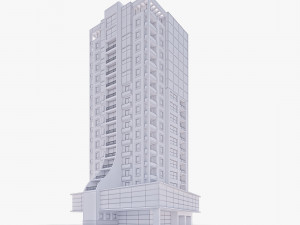 modern building 3D Model