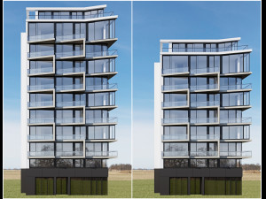 apartment building Model 3D