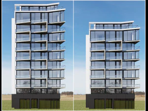 apartment building 3D Model