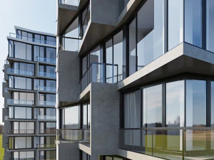 apartment building 3D Model