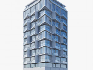 apartment building 3D Model