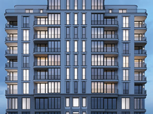 modern residential building 4 3D मॉडल