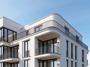 modern residential building 4 3D Model