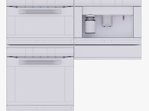 miele set 3Dモデル