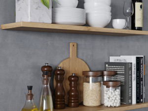 kitchen decor 1 Model 3D