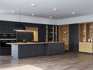 kitchen by darren james Modello 3D